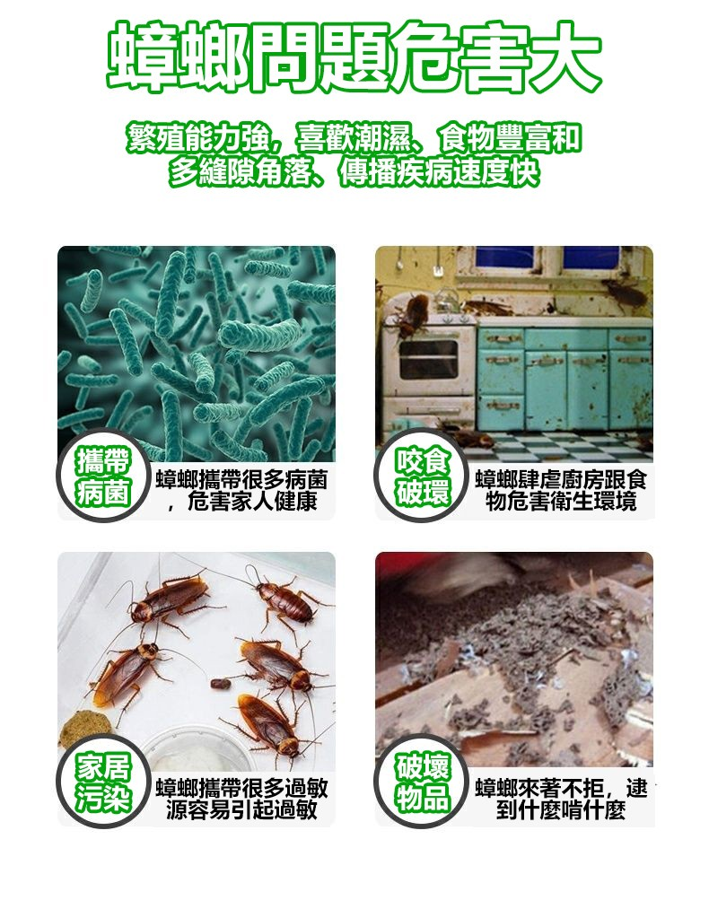 【日本驅蟲魔盒】蟑螂的生命力太頑強了!家裡只要有一隻那可就糟了,要不了幾天就會氾濫了!趕緊在家裡放這個【蟑螂魔盒】植物萃取不刺激,還能淨化空氣。母嬰可用,給家裡安裝一道屏障,讓蟑螂無處藏身 【日本驅蟲魔盒】蟑螂的生命力太頑強了!家裡只要有一隻那可就糟了,要不了幾天就會氾濫了!趕緊在家裡放這個【蟑螂魔盒】植物萃取不刺激,還能淨化空氣。母嬰可用,給家裡安裝一道屏障,讓蟑螂無處藏身